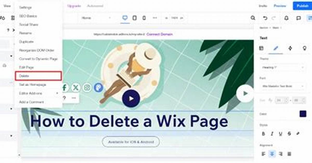 How Do I Delete a Wix Mailbox?