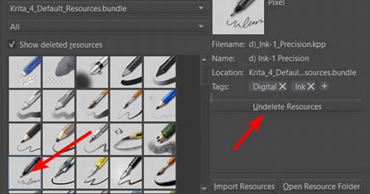 How Do I Delete Default Brushes in Procreate?