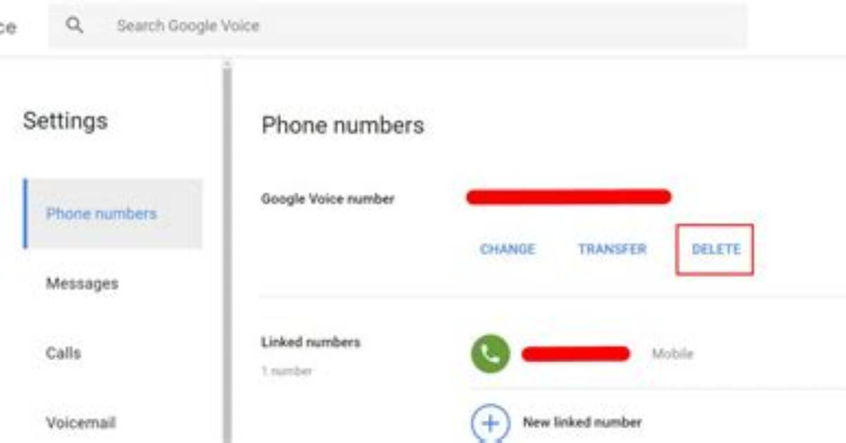 How Do I Delete Google Voice Number from My Iphone?