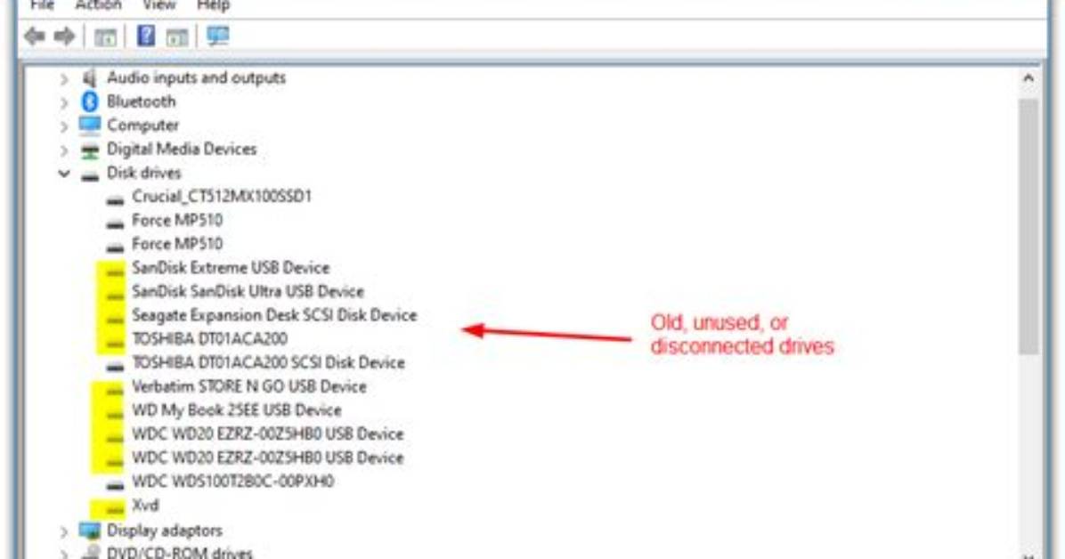 How Do I Delete Old Unused Drivers Windows 10?