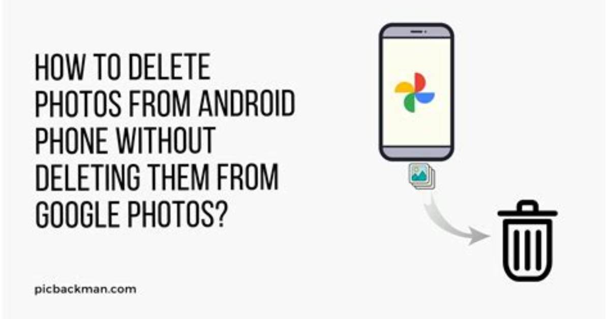 How Do I Delete Photos from Google Photos Only?