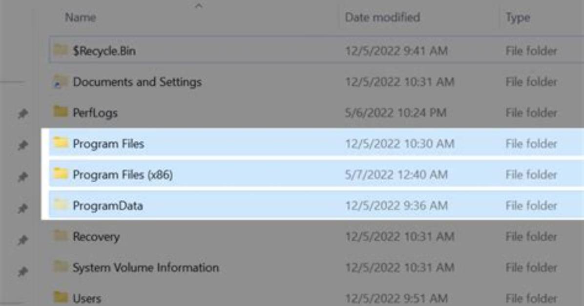 How Do I Delete Program Files in Windows 7?