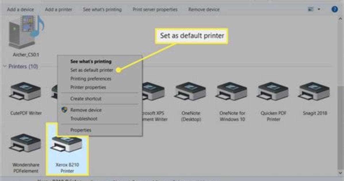 How Do I Disable Default Printer in Windows 10?