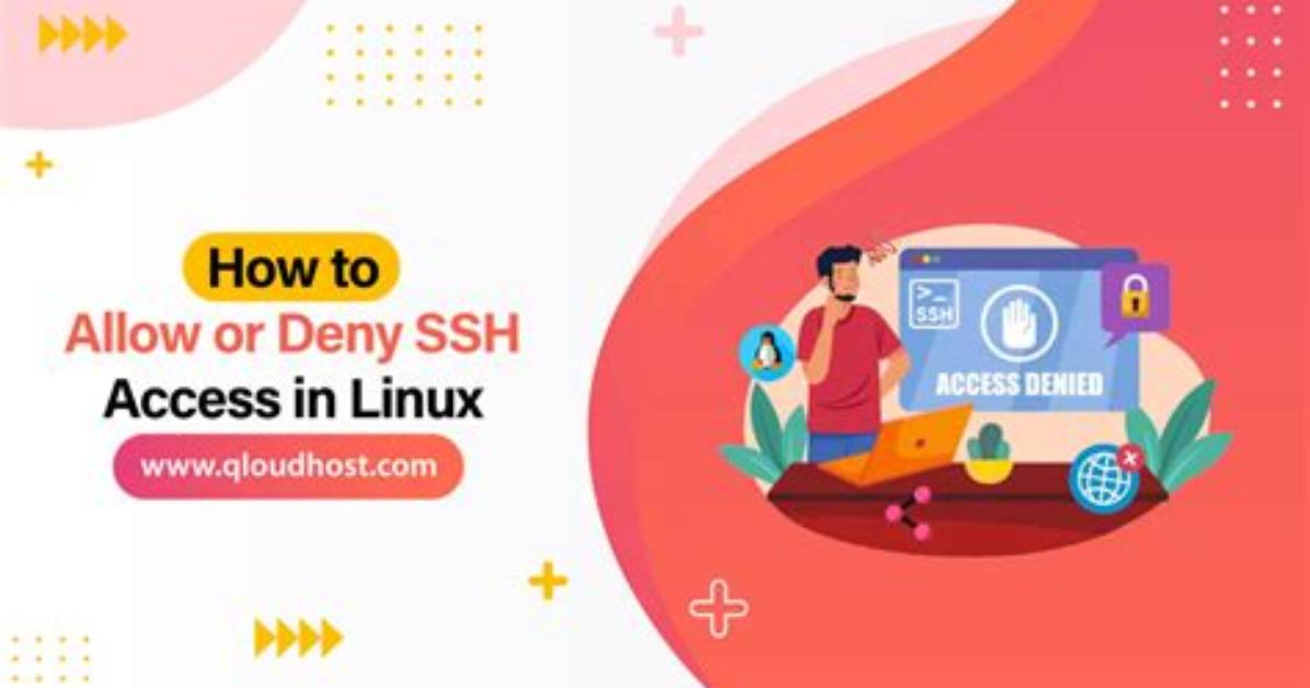 How Do I Disable Ssh Access in Linux?