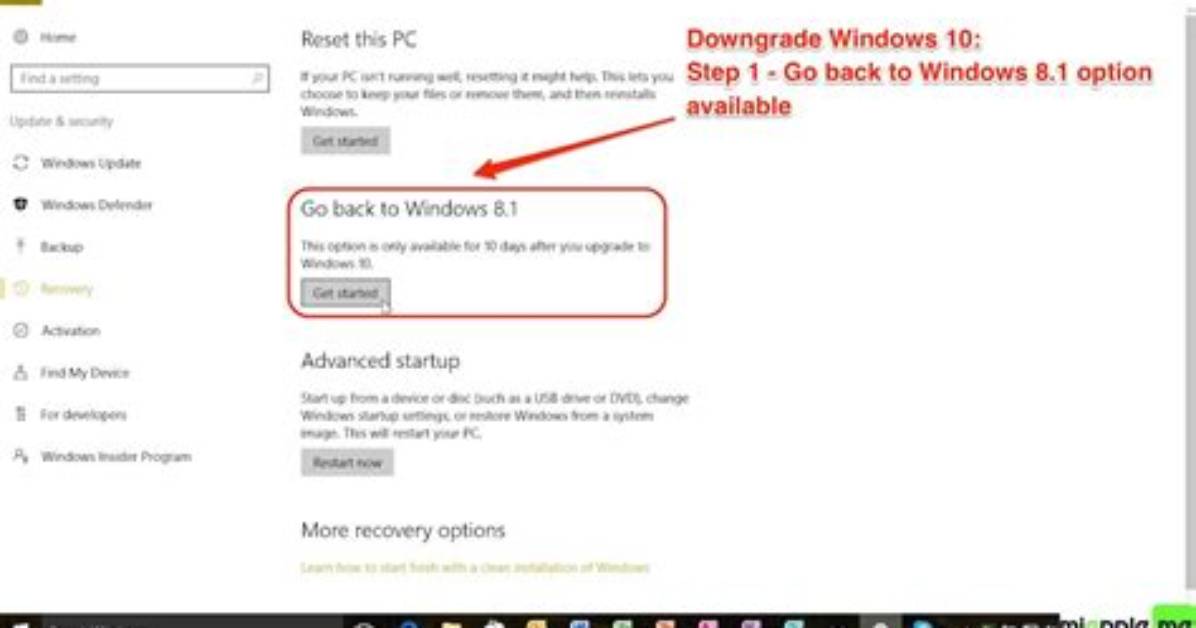 How Do I Downgrade Back to Windows 7?