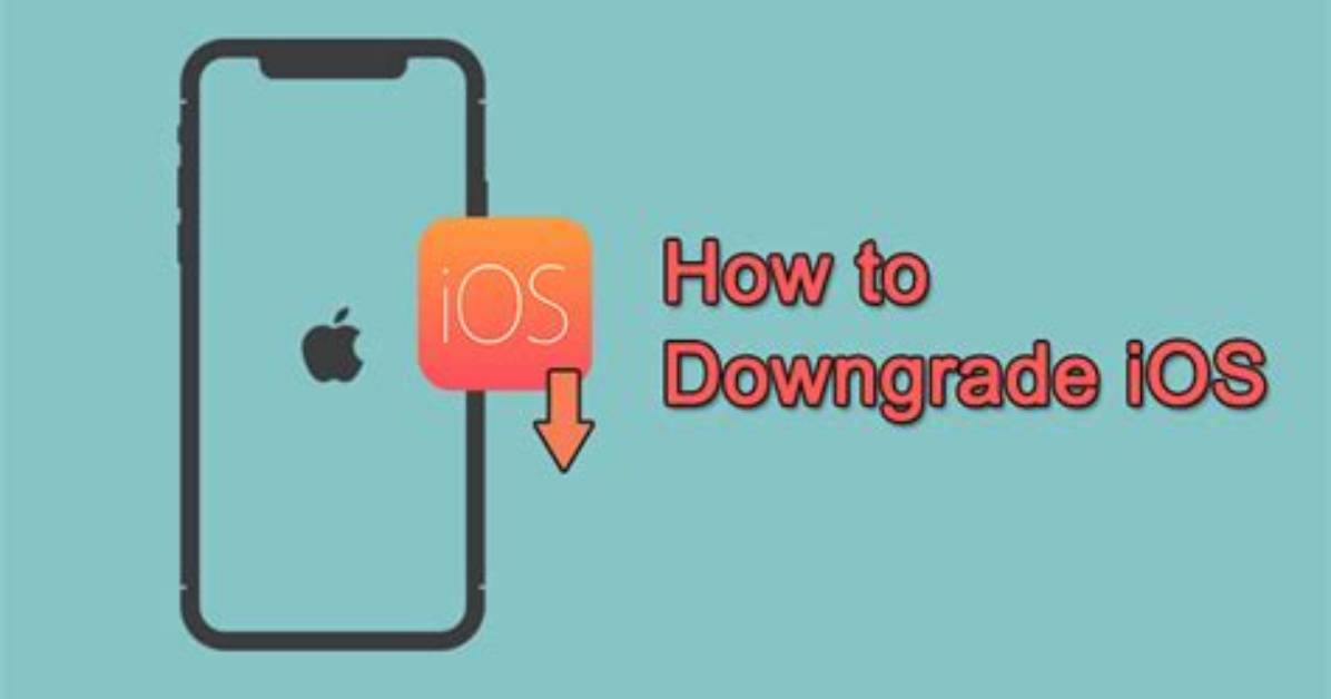How Do I Downgrade iOS on iPad?