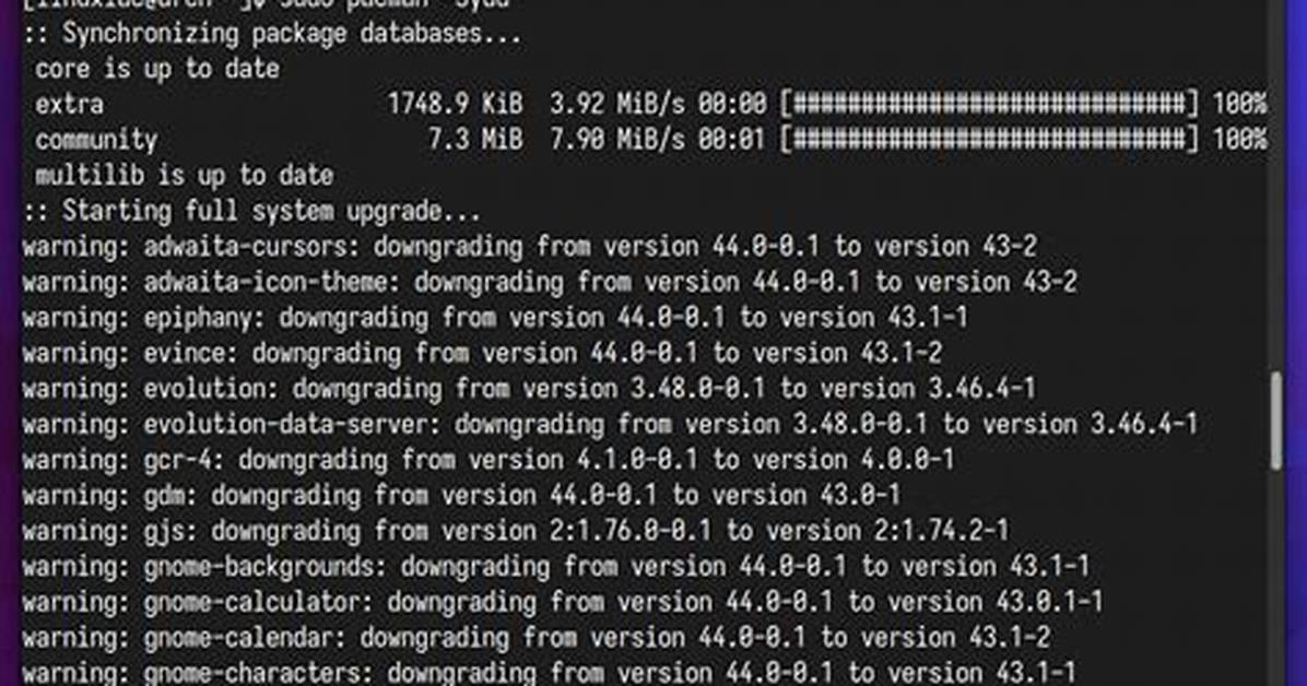 How Do I Downgrade Linux?