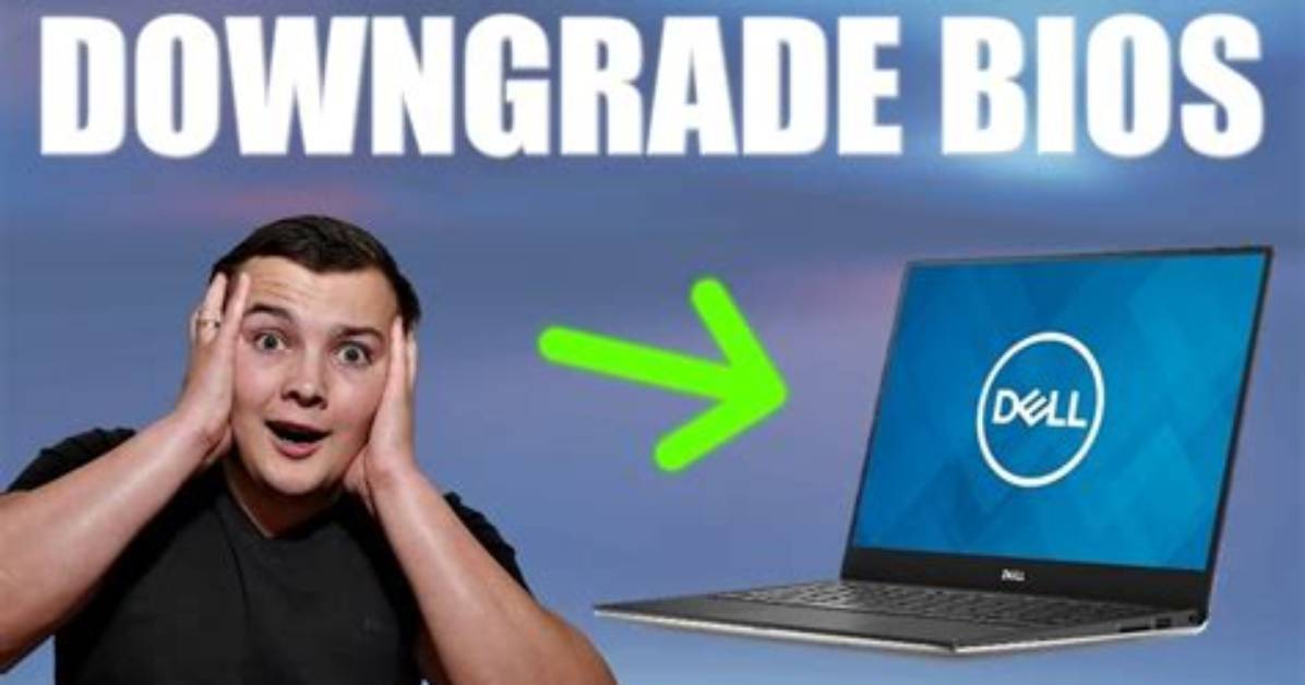 How Do I Downgrade My Bios Using Winflash?