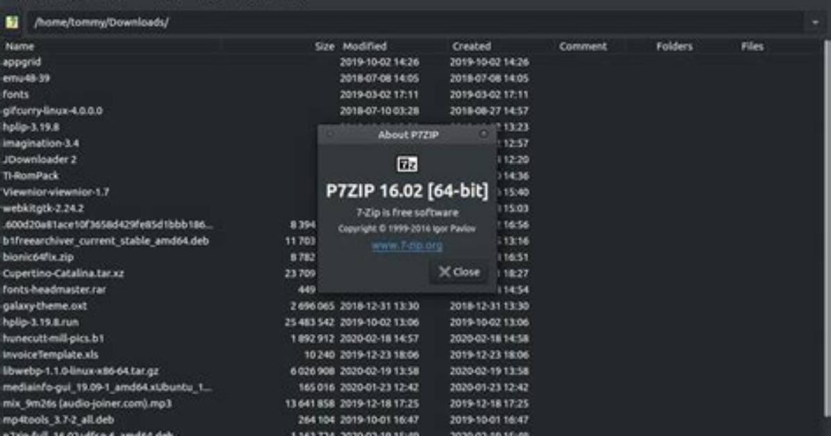 How Do I Download P7Zip on Linux?