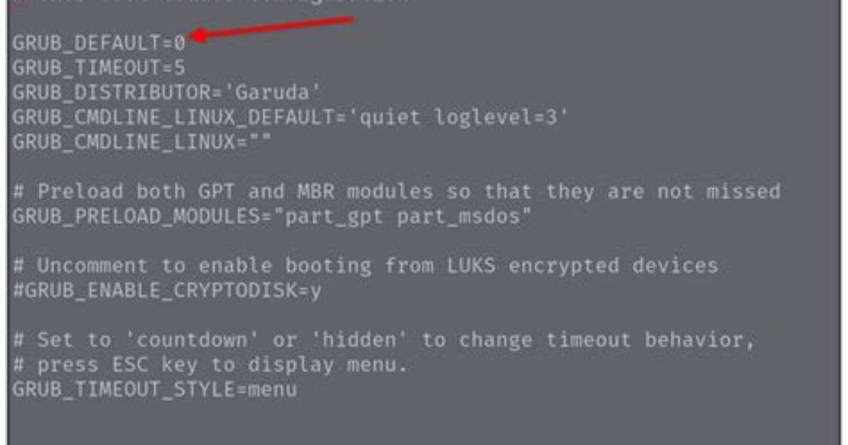 How Do I Edit a Grub File in Linux?