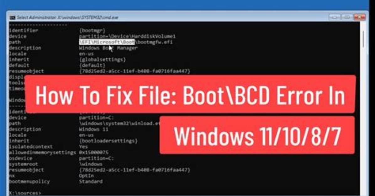 How Do I Edit Bcd in Windows 7?