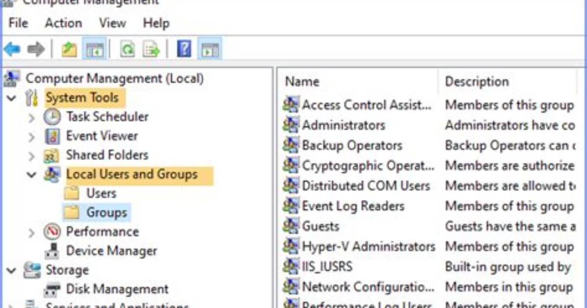 How Do I Edit Groups in Windows 10?