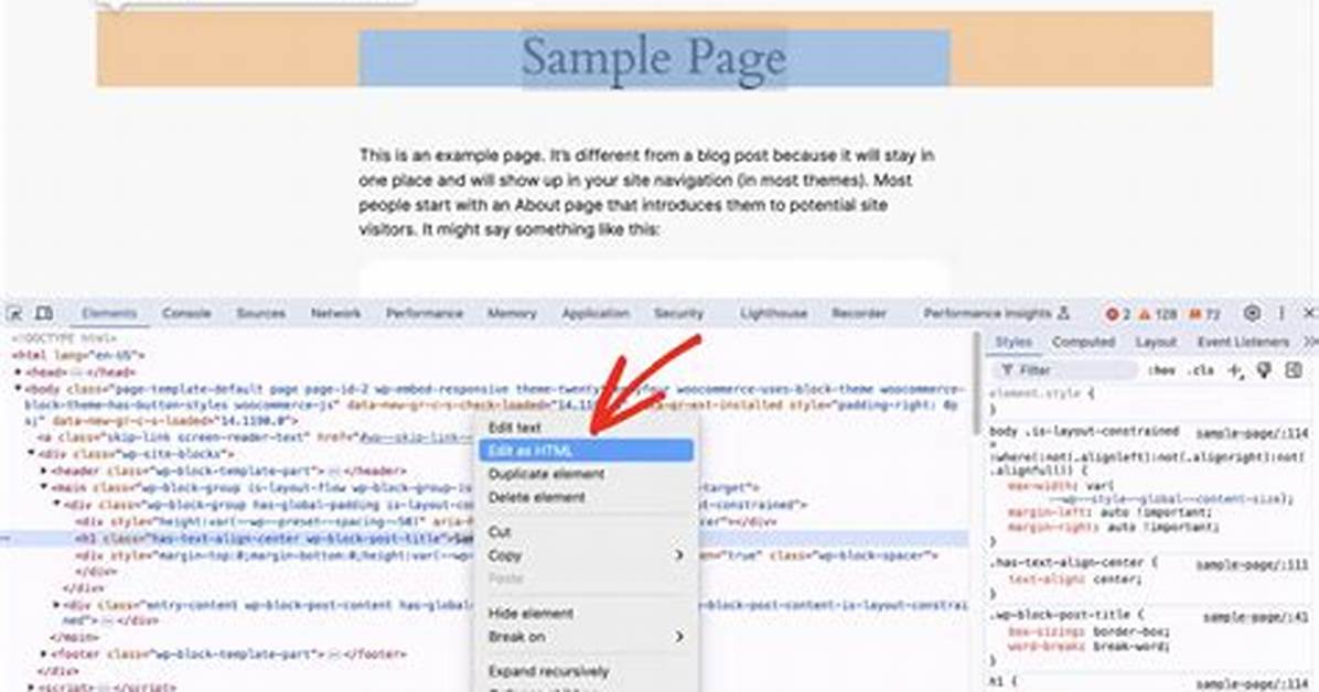 How Do I Edit Inspect Element on Android?