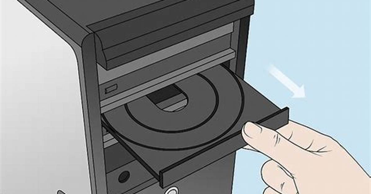 How Do I Eject a Cd from Windows 7?