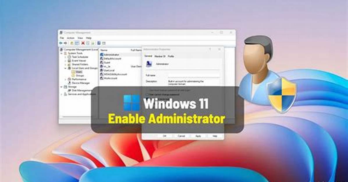 How Do I Enable Administrator Account in Bios?