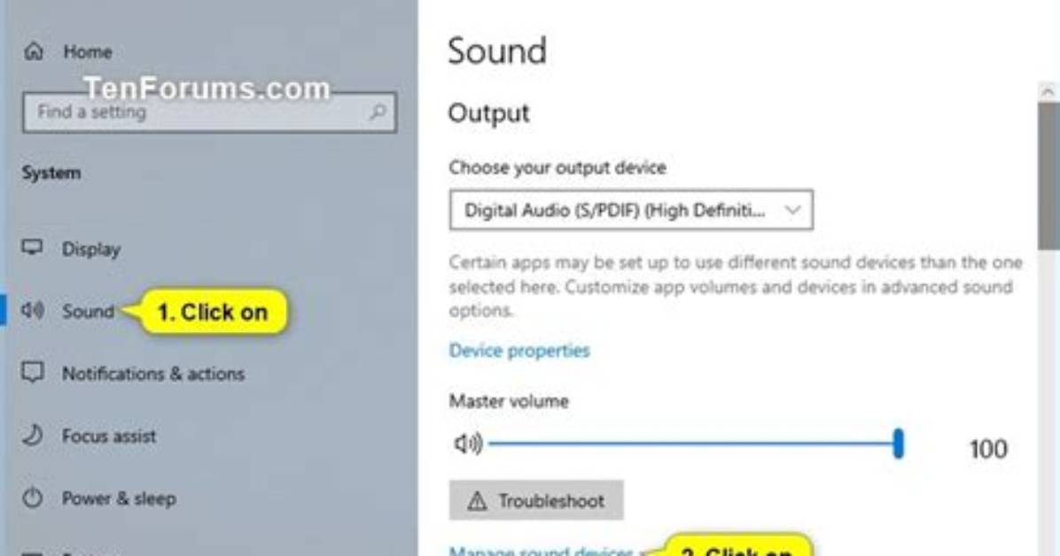 How Do I Enable Audio Output in Windows 7?