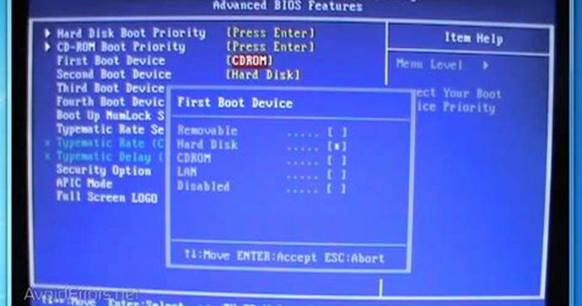 How Do I Enable Boot Device in Bios?