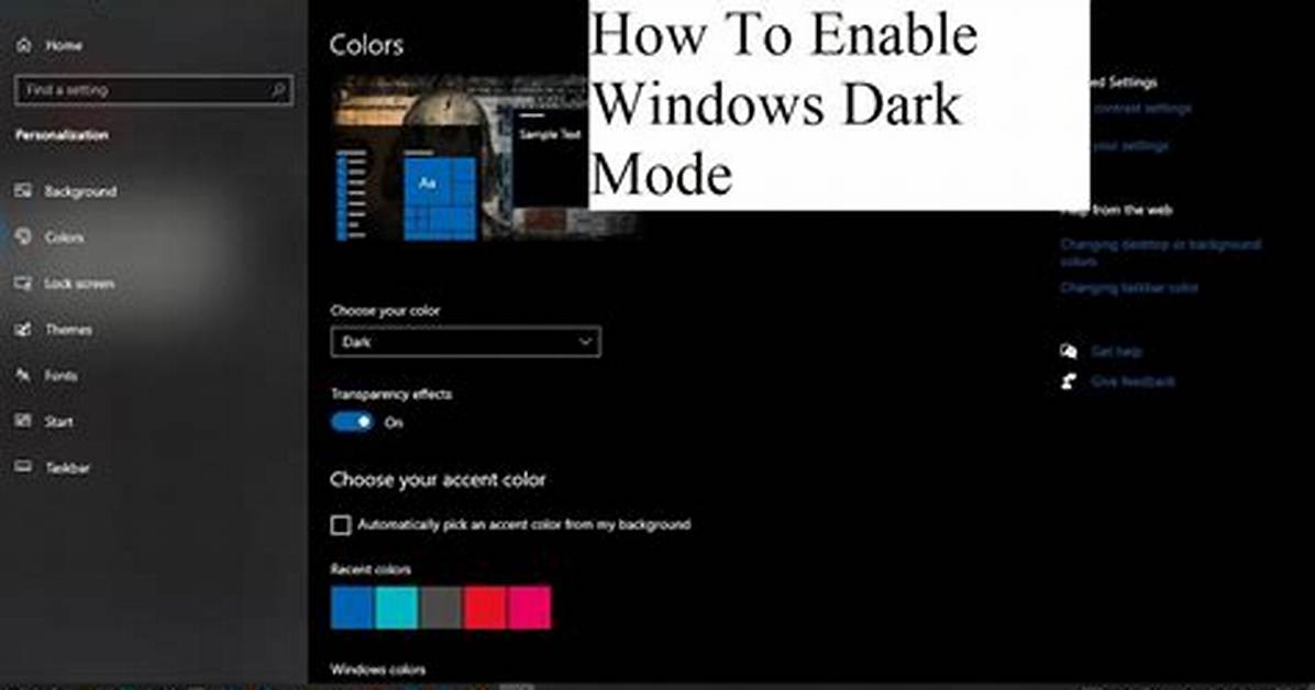 How Do I Enable Dark Theme in Elementary Os?