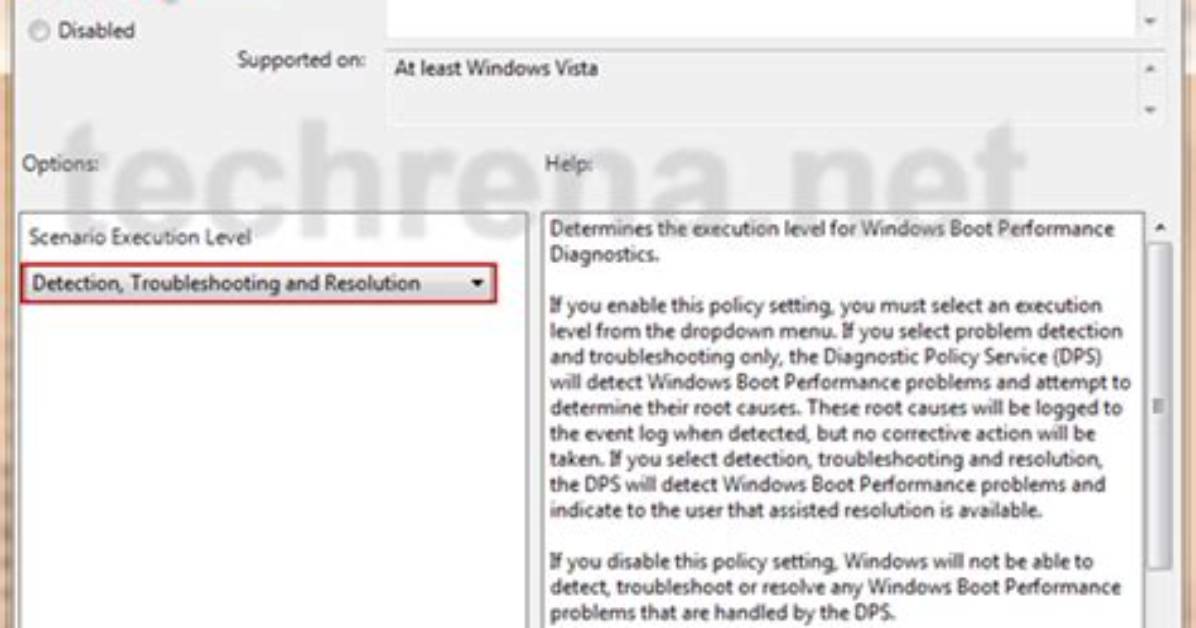 How Do I Enable Diagnostics Policy in Windows 7?