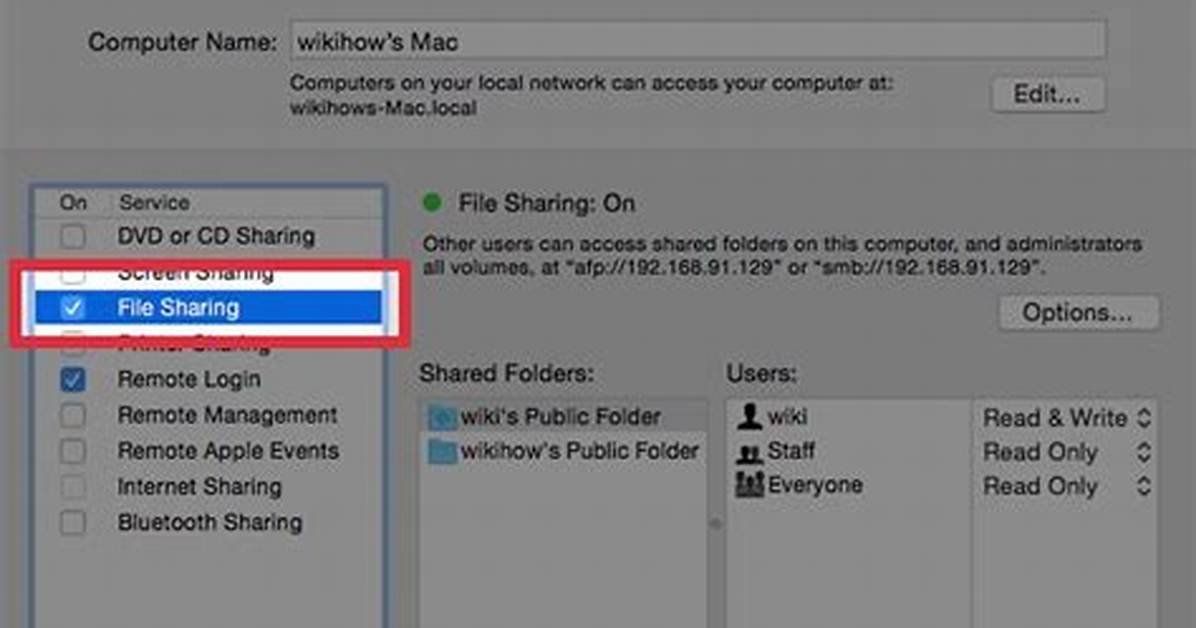 How Do I Enable File Sharing in Windows 10?