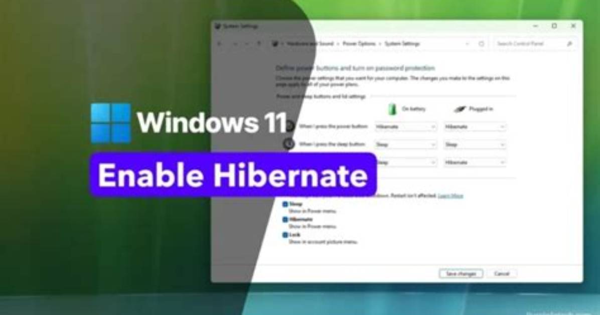 How Do I Enable Hibernate in Windows 7?