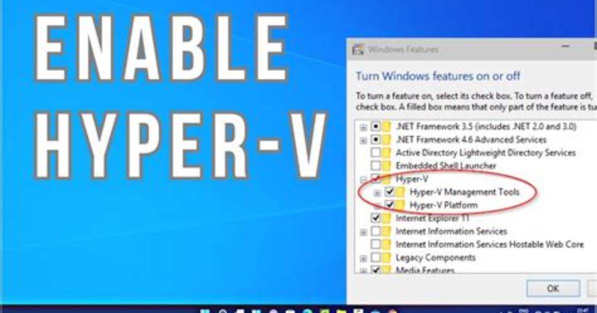 How Do I Enable Hyper v in Windows 8?