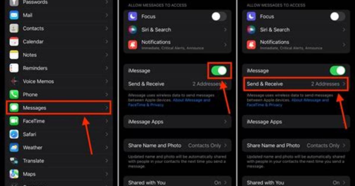 How Do I Enable iMessage on iOS 13?