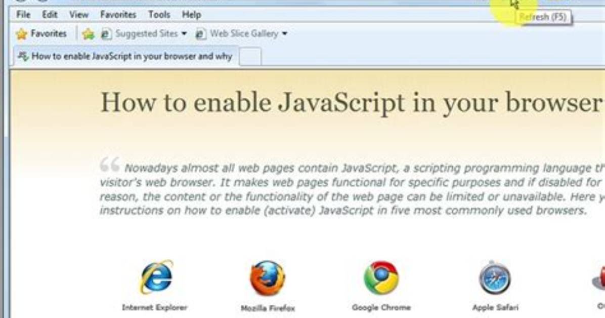 How Do I Enable Javascript on My Android Phone?