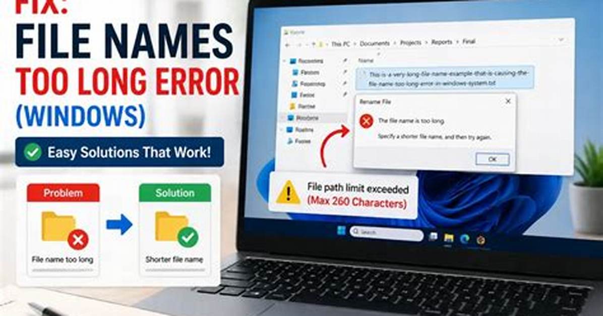 How Do I Enable Long File Names in Windows 10?
