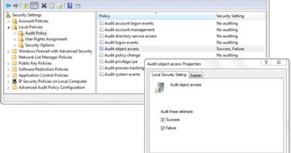 How Do I Enable Object Access Auditing
