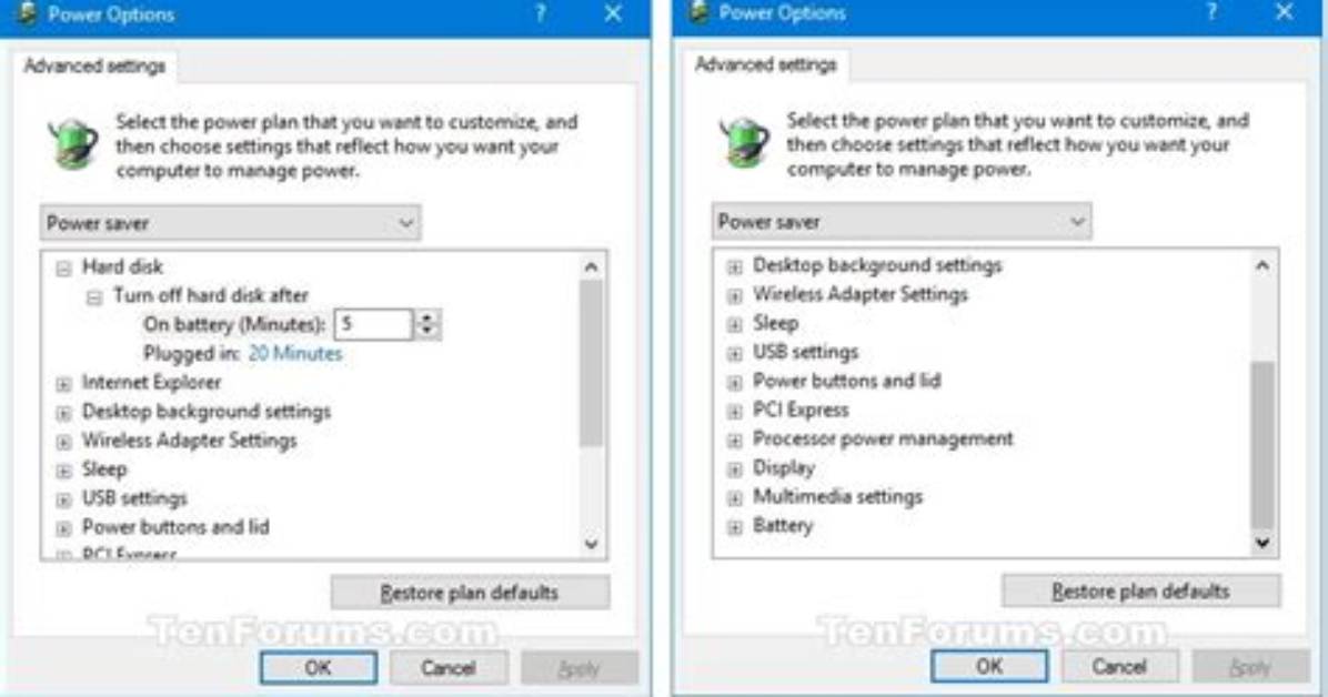 How Do I Enable Power Options in Windows 10?