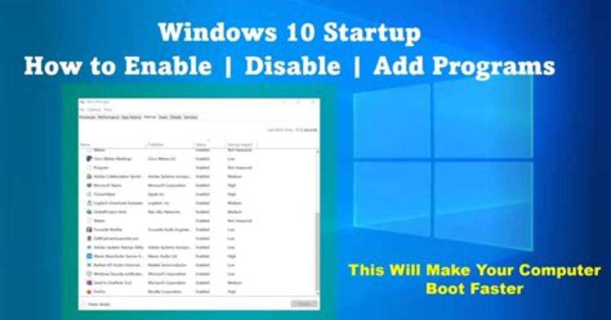 How Do I Enable Programs in Windows 10?