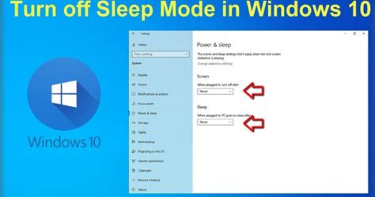 How Do I Enable Sleep Mode in Windows 10 Registry?