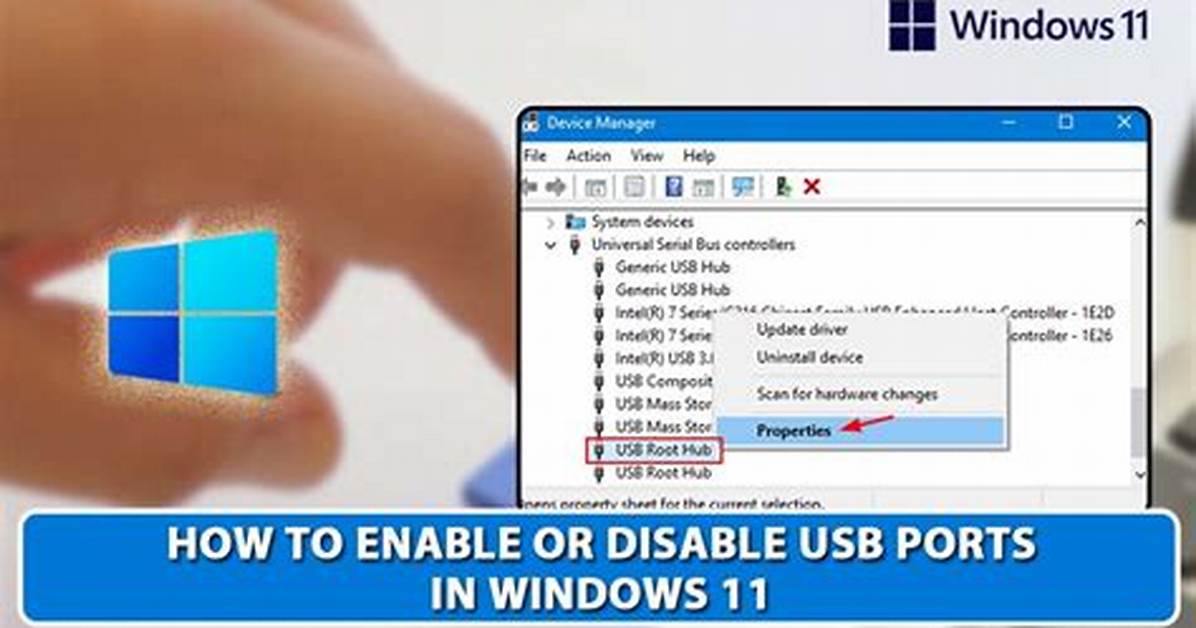 How Do I Enable Usb Storage on Windows 7?