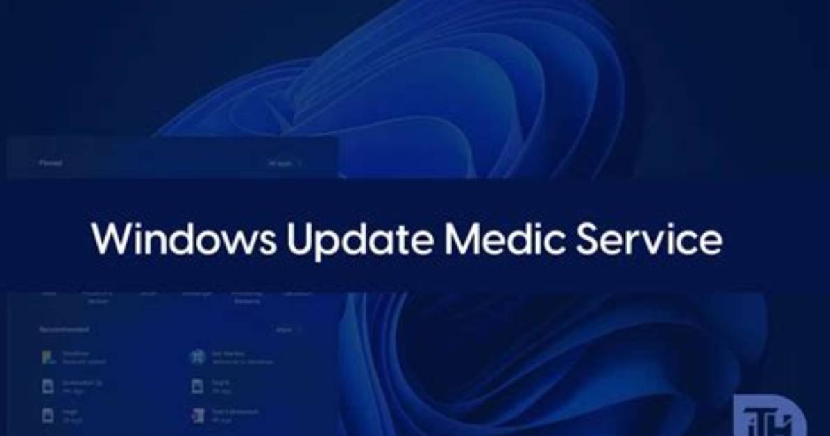 How Do I Enable Windows Update Medic Service?