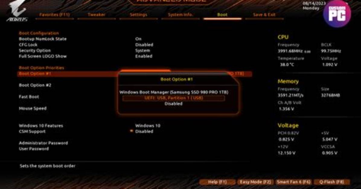 How Do I Enter Bios Gigabyte?