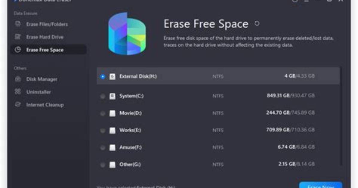 How Do I Erase All Data on Windows Xp?