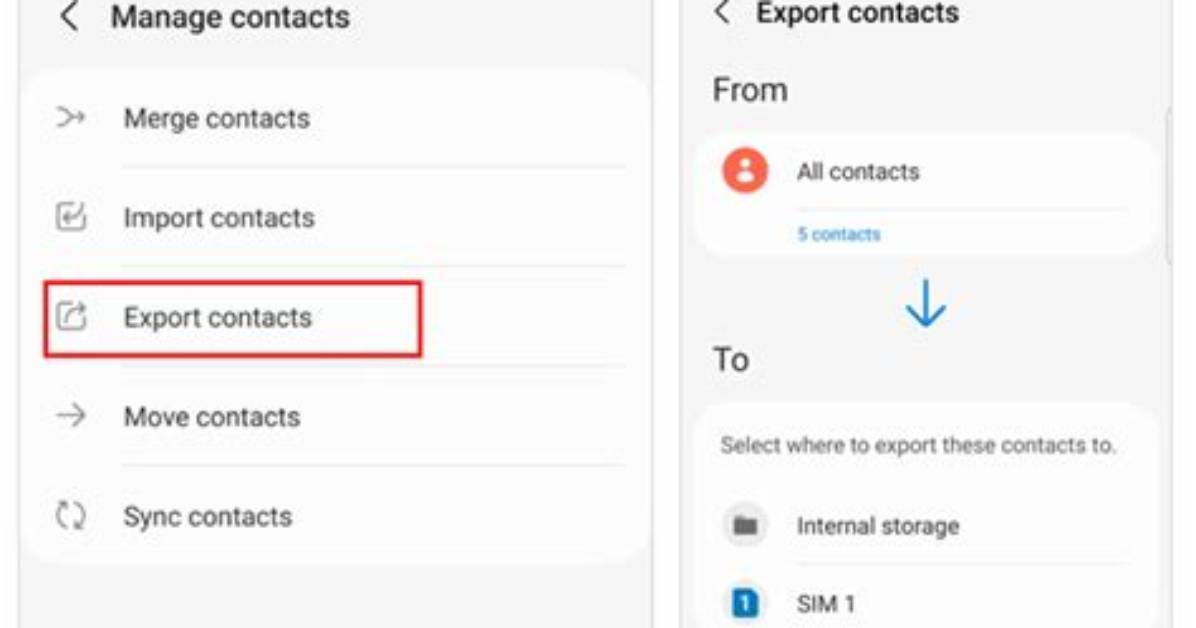 How Do I Export Contacts from Android to Gmail?