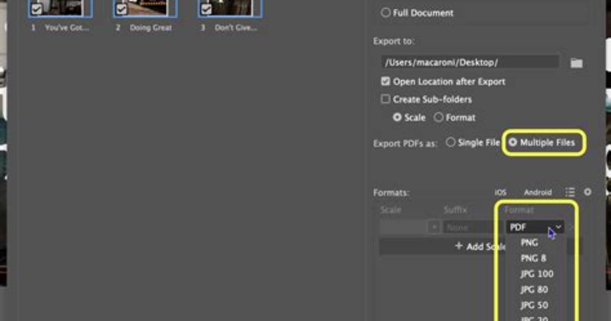 How Do I Export Illustrator Layers to Pdf?