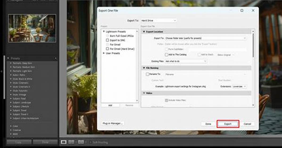 How Do I Export My Lightroom Cc Presets?