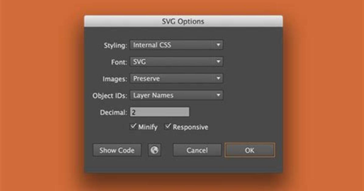How Do I Export Svg from Illustrator to Web?