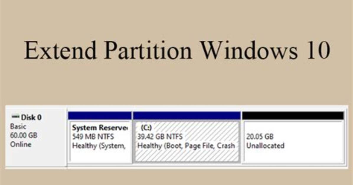 How Do I Extend a Partition in Windows 10 Without Formatting?