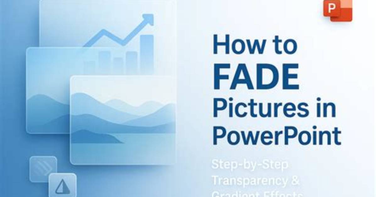 How Do I Fade a Jpeg Image?