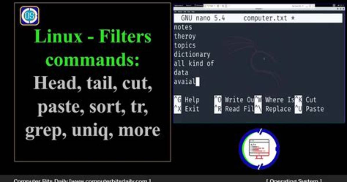 How Do I Filter in Linux?