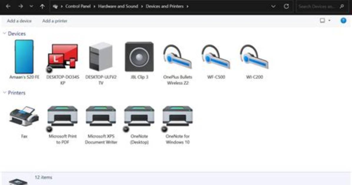 How Do I Find Devices on Windows 10?