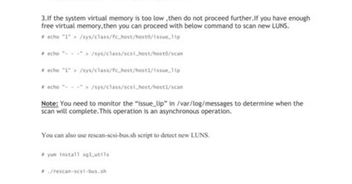 How Do I Find Luns in Linux?