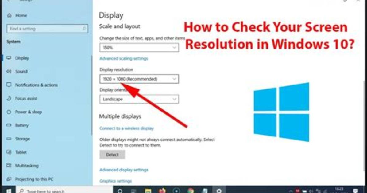 How Do I Find My Screen Resolution Windows 8?