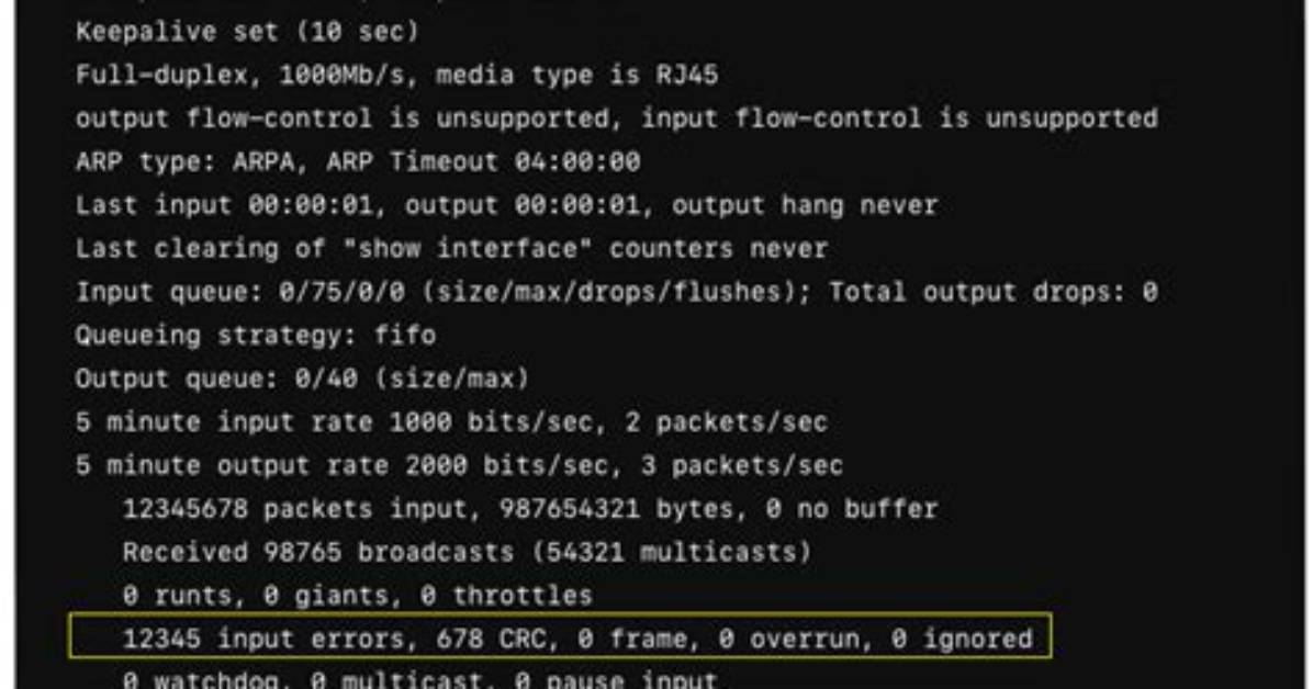 How Do I Find Network Interface Errors in Linux?