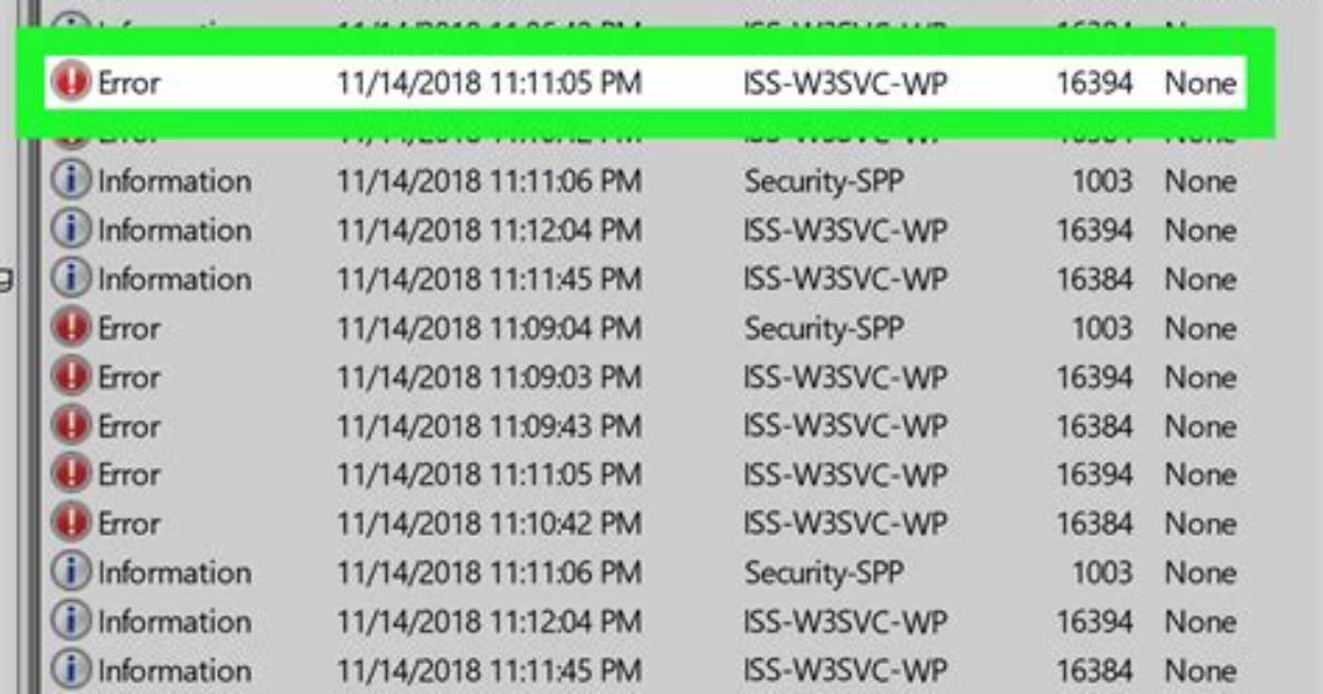 How Do I Find Windows Error Logs?