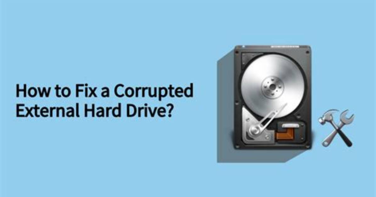 How Do I Fix a Corrupted External Hard Drive Windows 7?